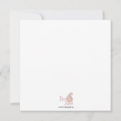 冬の木マンダラアートカード (裏面)