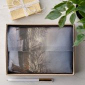 冬の木保護は疲れた納屋 薄葉紙 (ギフト)