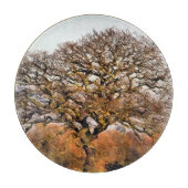 冬の木 カッティングボード (正面)