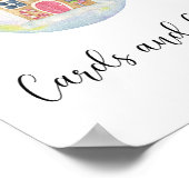 冬の木 – カードとギフト赤ちゃんシャワー ポスター (角)