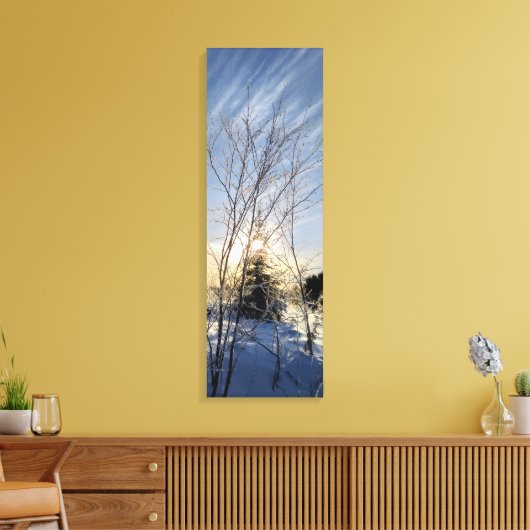 冬の木 キャンバスプリント (インサイチュ (リビング))