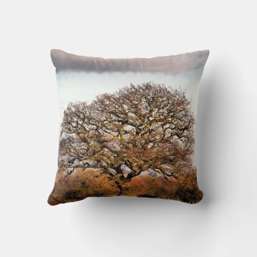 冬の木 クッション (裏面)