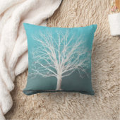 冬の木 クッション (ブランケット)