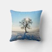 冬の木 –  クッション (裏面)