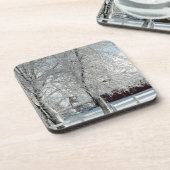 冬の木 コースター (左側)