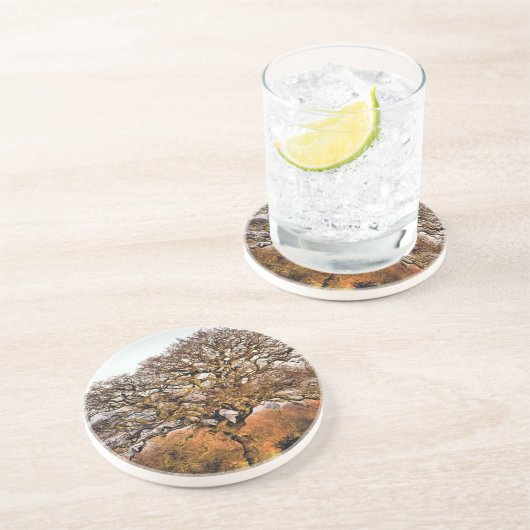 冬の木 コースター (側面)