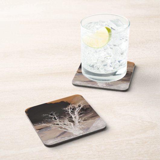 冬の木 コースター (右側)