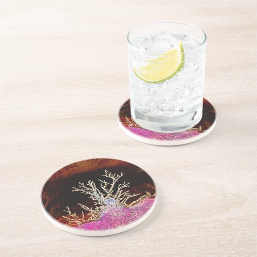 冬の木 コースター (側面)