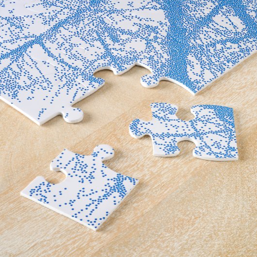 冬の木 ジグソーパズル (側面)