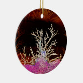 冬の木 セラミックオーナメント (右)