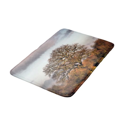 冬の木 バスマット (アングル)