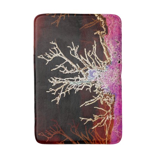 冬の木 バスマット (正面縦)