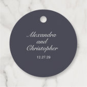 冬の木 フェイバータグ (裏面)