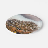 冬の木 ペーパープレート (アングル)