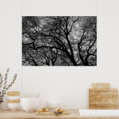 冬の木 ポスター (キッチン)