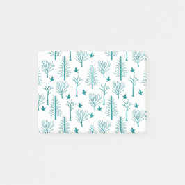 冬の木 ポストイット