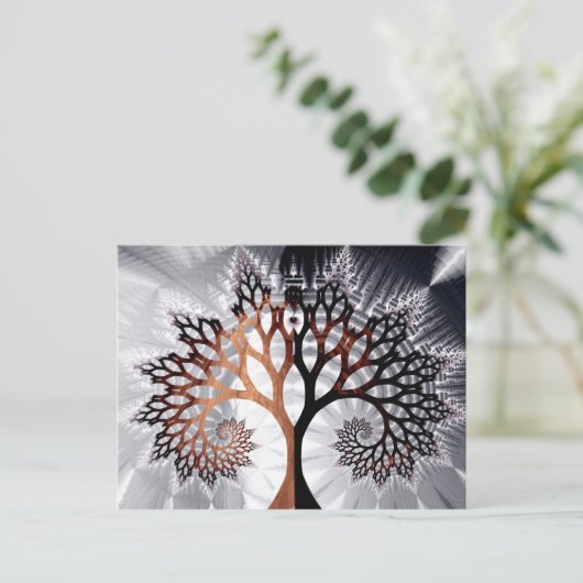 冬の木 ポストカード (スタンド正面)