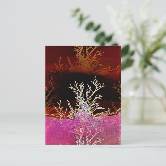 冬の木 ポストカード (スタンド正面)