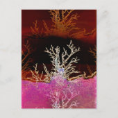 冬の木 ポストカード (正面)