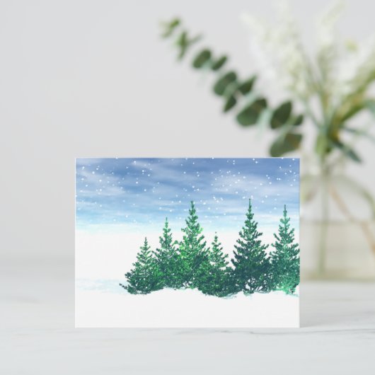 冬の木 ポストカード (スタンド正面)