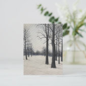 冬の木 ポストカード (スタンド正面)