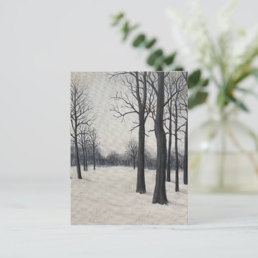 冬の木 ポストカード (スタンド正面)
