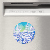 冬の木 マグネット (インサイチュ (食洗機))