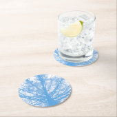 冬の木 ラウンドペーパーコースター (インサイチュ)