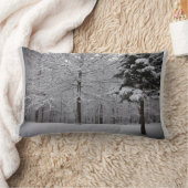 冬の木 ランバークッション (ブランケット)