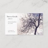 冬の木 名刺 (正面)