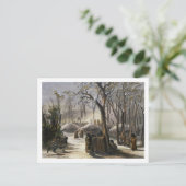 冬の村のミナタレス、プレート26 from Vo ポストカード (スタンド正面)