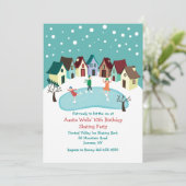 冬の村の招待状 招待状 (スタンド正面)