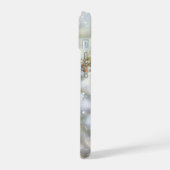 冬の松の枝 ホリデー iPhone 15ケース (左側面)