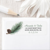 冬の松の水色 |戻り値 ラベル (インサイチュ)