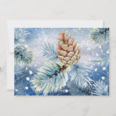 冬の松コーン シーズンカード (裏面)