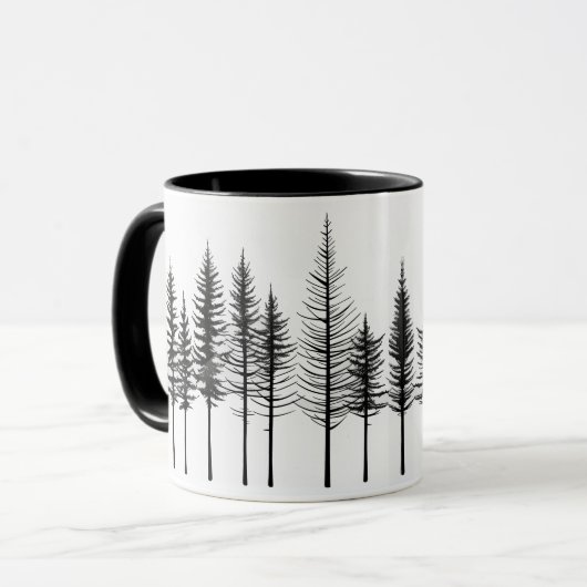 冬の松沼 マグカップ (正面左)