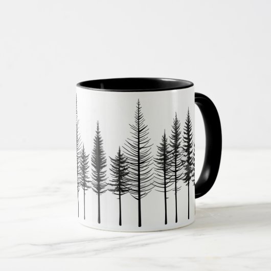 冬の松沼 マグカップ (正面右)