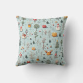 冬の枕 クッション (裏面)