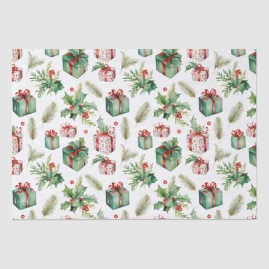 冬の果実とプレゼント 薄葉紙 (正面)