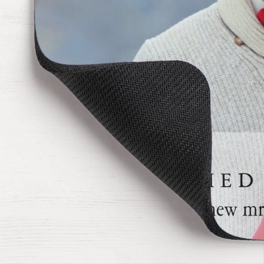 冬の果実と結婚したフォトメリーマウスパッド マウスパッド (コーナー)