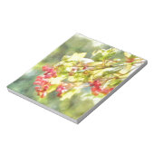 冬の果実の水色 ノートパッド (回転)