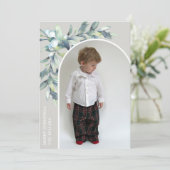 冬の果実の白いアーチ写真 シーズンカード (スタンド正面)