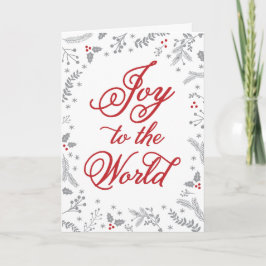 冬の果実クリスマスホリデー1写真を折り畳み シーズンカード