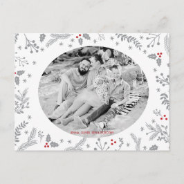 冬の果実クリスマスホリデー シーズンポストカード