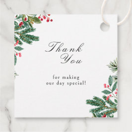 冬の果実パインコーングリーン結婚ズ フェイバータグ