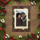 冬の果実ブルゴーニュ季節のごあいさつ写真 箔シーズンカード