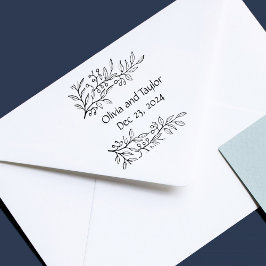 冬の果実ボタニカルヴィンテージ保存日 セルフインキングスタンプ