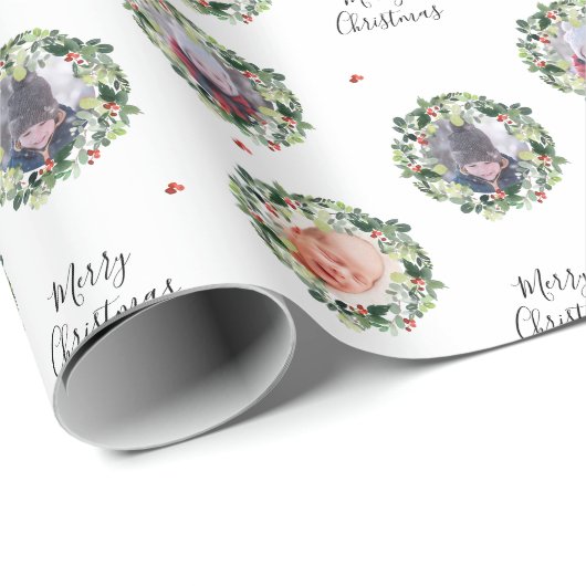 冬の果実メリークリスマスカスタムの写真 ラッピングペーパー (ロールコーナー)