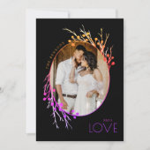 冬の果実ラブブランチ虹の黒 シーズンカード (正面)