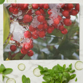 冬の果実 キッチンタオル (折り畳み)